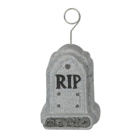 RIP Tombstone Photo and Balloon Holder - 1 Pc