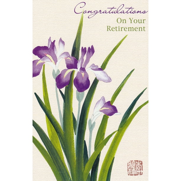 Retirement Congratulations Greeting Cards for Business or Personal Use