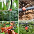 Willstar 100Pcs Adjustable Emitter Dripper Drippers/Micro Sprinkler Drip Irrigation Heads