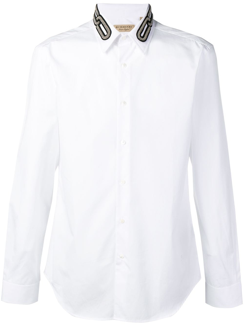 burberry collar shirts