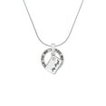 thumbnail image 2 of Delight Jewelry Silvertone My Angel Envelope Silver-tone You Mean the World to Me Ring Necklace, 18", 2 of 4