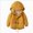 Y95-Yellow, variant on Childrens Simple Hooded Jacket Outdoor Windproof Jacket Boys Fleece Lined And Thickened Casual Fashionable Jacket,Simple Hooded Jacket 3-4 Years