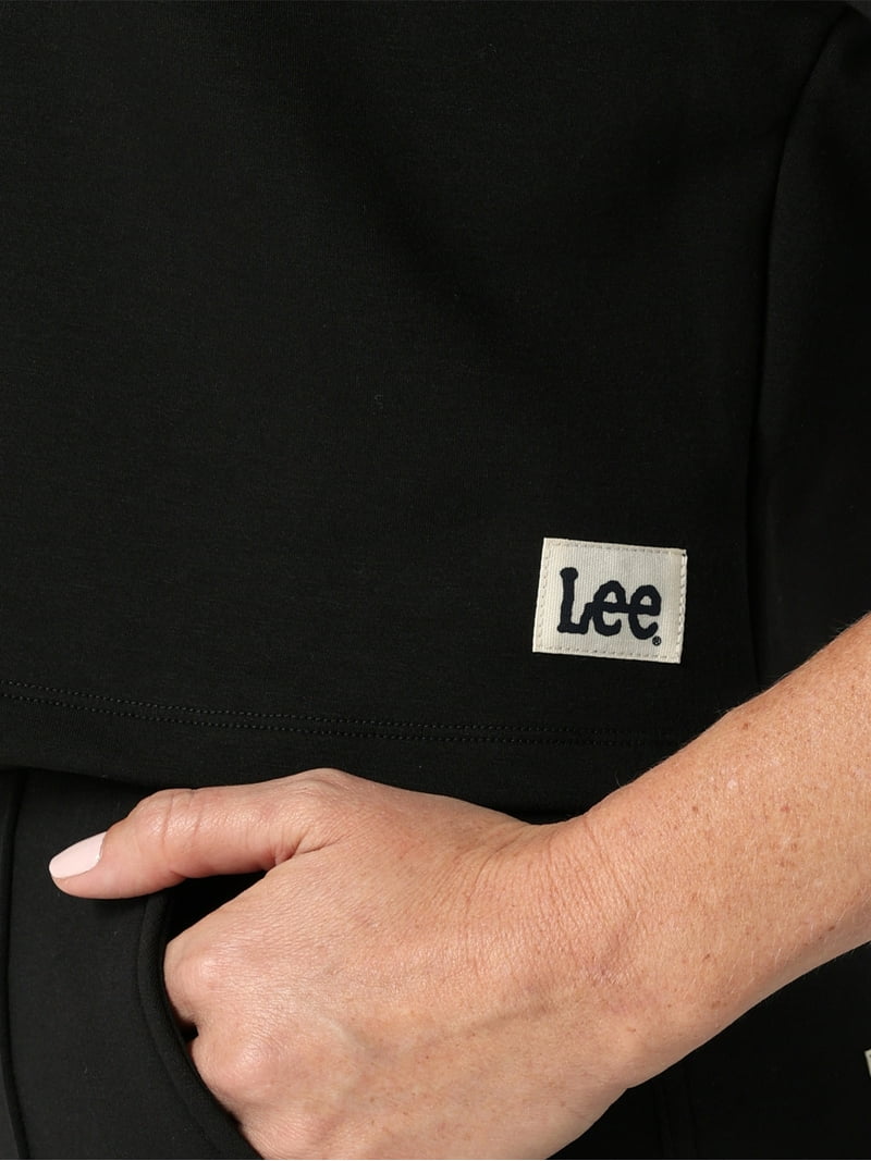 LEE■Women Watercolor Logo Crop T-shirt■送料込 Lee® Women's Cropped Tee - Walmart.com