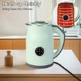 thumbnail image 2 of Electric Tea Kettle with Keep Warm 1L, LED Digital Display, Automatic shut off, Fast Boil, Stainless Steel Electric Kettle, Green, 2 of 6