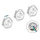 thumbnail image 2 of Interruptor de botón pulsador de 19 mm de 3 piezas de luz LED 12V 24V momentáneo impermeable con cable, 2 of 7