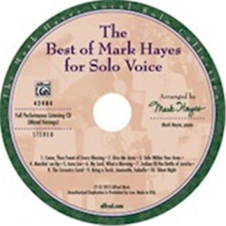 Alfred 00-42484 MARK HAYES BEST SOLO-MED HI-LIST (List Of Best Musicals)