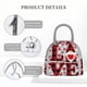 thumbnail image 4 of Disketp Buffalo Plaid Love And Gnome Bolsa Térmica para Almuerzo, Lonchera con Abertura Amplia y Gran Capacidad, Organizador Reutilizable para Mujeres, Hombres y Adultos, 4 of 6