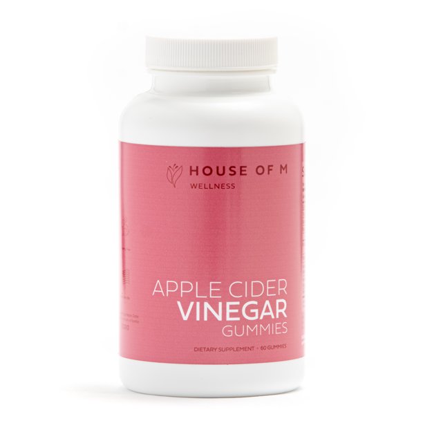 Apple Cider Vinegar Gummies (1000mg) Reduce Bloating, Cleanse, Detox