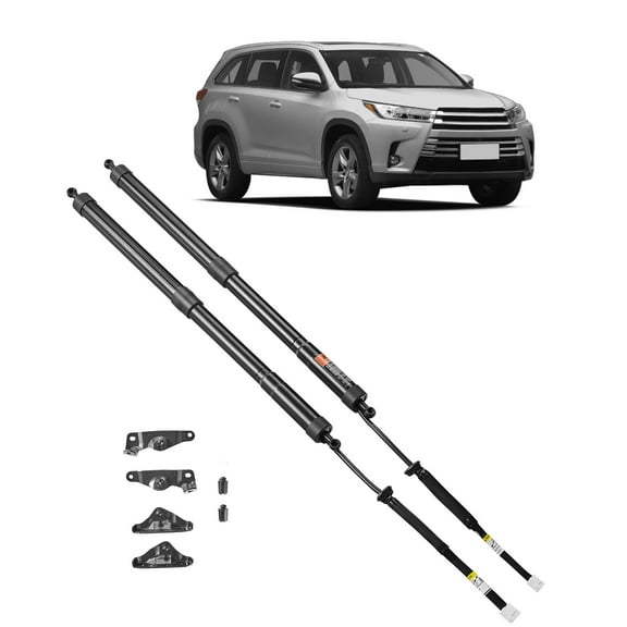 KFFKFF Power Lift Support for Tailgate, Suitable for 2014-2019 TOYOTA Highlander, Electric Hatch Shock Strut, Rear Left & Right, Replaces OE# 6891009130 6891009120 (Set of 2)
