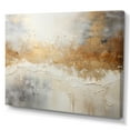 thumbnail image 2 of Designart "Abstract River In Minimal Gold And Beige" Northern Lights Canvas Prints, 2 of 7