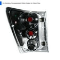 thumbnail image 4 of Spec-D Tuning Black Housing Clear Lens Tail Lights Compatible with 2005-2006 Jeep Grand Cherokee, Left + Right Pair Assembly, 4 of 7