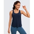thumbnail image 2 of CRZ YOGA Pima Cotton Racerback Tank Tops for Women Workout Athletic Casual Soft Sleeveless Shirts, 2 of 7