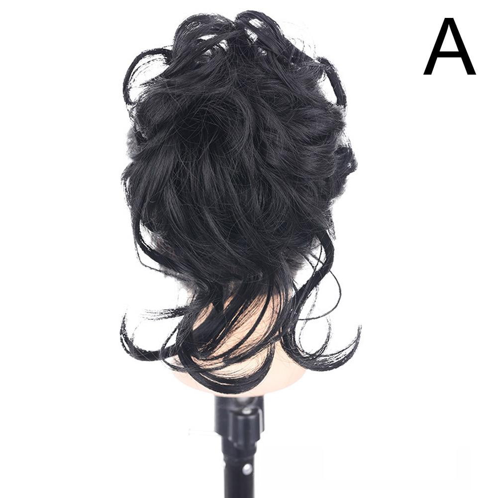 Claw Clip in Hair Bun Messy Curly Wavy Hair Extensions Wig Hair Hairpieces Combs Ponytail Hair
