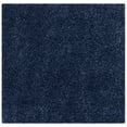 thumbnail image 2 of SAFAVIEH California Plush Solid Shag Area Rug, Navy, 4' x 4' Square - Modern Design, Navy, Non-Shedding & Easy Cleaning, Ultra Plush Thick Pile, Ideal for Living Room, Bedroom, 2 of 12