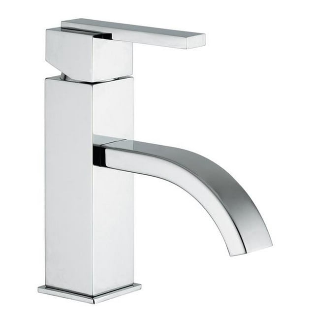 Jewel Plumbing Products 15360-30 Robinets Simple Levier Poignée Robinet de Lavabo avec Bec Ruban Classique & 44; Designer Mat Modèle de Finition Gris
