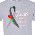 thumbnail image 4 of Inktastic Faith over Fear Parkinson's Awareness with Red Tulip T-Shirt, 4 of 5