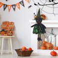 thumbnail image 4 of Decoración de bruja colgante de Halloween | Muñeca bruja Adorno de interior y exterior | Decoración de fiesta de Halloween de tela para pared de techo de puerta de árbol | Tema de terror aterrador y, 4 of 5