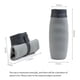 thumbnail image 3 of Botella Deportiva Portátil De 600Ml, Taza Plegable Creativa De Silicona Para Beber, Para Viajes Al Aire Libre, Agua De Alimentaria Sweethay VI009106-01, 3 of 7