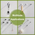 thumbnail image 3 of Waterproof Suction Cup Hooks for Bathroom, Rustproof Hooks with Minimalist Design, Ideal for Daily Use in Various Spaces (5PCS), 3 of 5