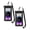 Black-Black, variant on Floating Waterproof Phone Pouch (2-Pack), IPX8 Dry Bag with Built-in Airbag, Touch-Friendly Clear Case with Lanyard for Beach, Swimming, Kayaking & Cruise, Fits Phones up to 7.2" (Black-Pink)
