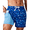 Dark Blue, variant on DOCVIT Mens Swim Trunks with Compression Liner Swim Shorts with Pockets Quick Dry, S-XXL
