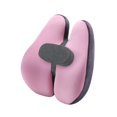 thumbnail image 2 of lionlar Lumbar Support Pillow Back Support Pillow for Office Chair Car Reading Chair Pink, 2 of 9