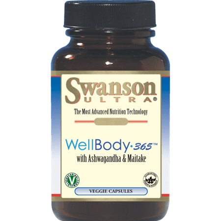 Swanson Wellbody 365 60 Veg Caps