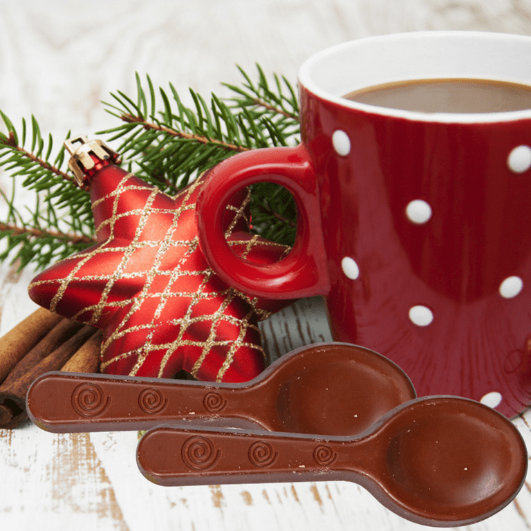 Belgian Chocolate Spoon and Mug Gift