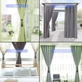 thumbnail image 5 of 2 piezas de cortina Tiebacks borla Tie backs, cortina hecha a mano Holdbacks cuerda cortinas corbata cortina hecha a mano Holdbacks para hogar y oficina ventana cortinas, 5 of 5