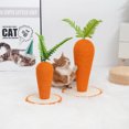 thumbnail image 4 of Cat Climbing Frame Vertical Carrots Shape Assembable Cute Cat Scratchings Post, 4 of 6