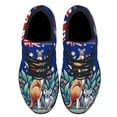 thumbnail image 2 of Happy AuStalia Day6th January Kangaroo and Koala AuStalia Shoes Sneakers Black Size 9, 2 of 7