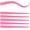 Pink, variant on BLUEWING 6pcs Fishing Replacement Tail Soft Bait Lures Flexible Fishing Baits Soft Tail Replacement Tuna Lure 6in Pink