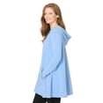 thumbnail image 2 of Woman Within Plus Size Pocket Hoodie Sweatshirt, 2 of 6