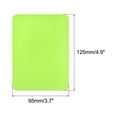 thumbnail image 2 of Fabric Patch Iron-on Patches Fluorescent Green 4.9"x3.7" for Clothes, Pants, Bags Hole Pack of 12, 2 of 6