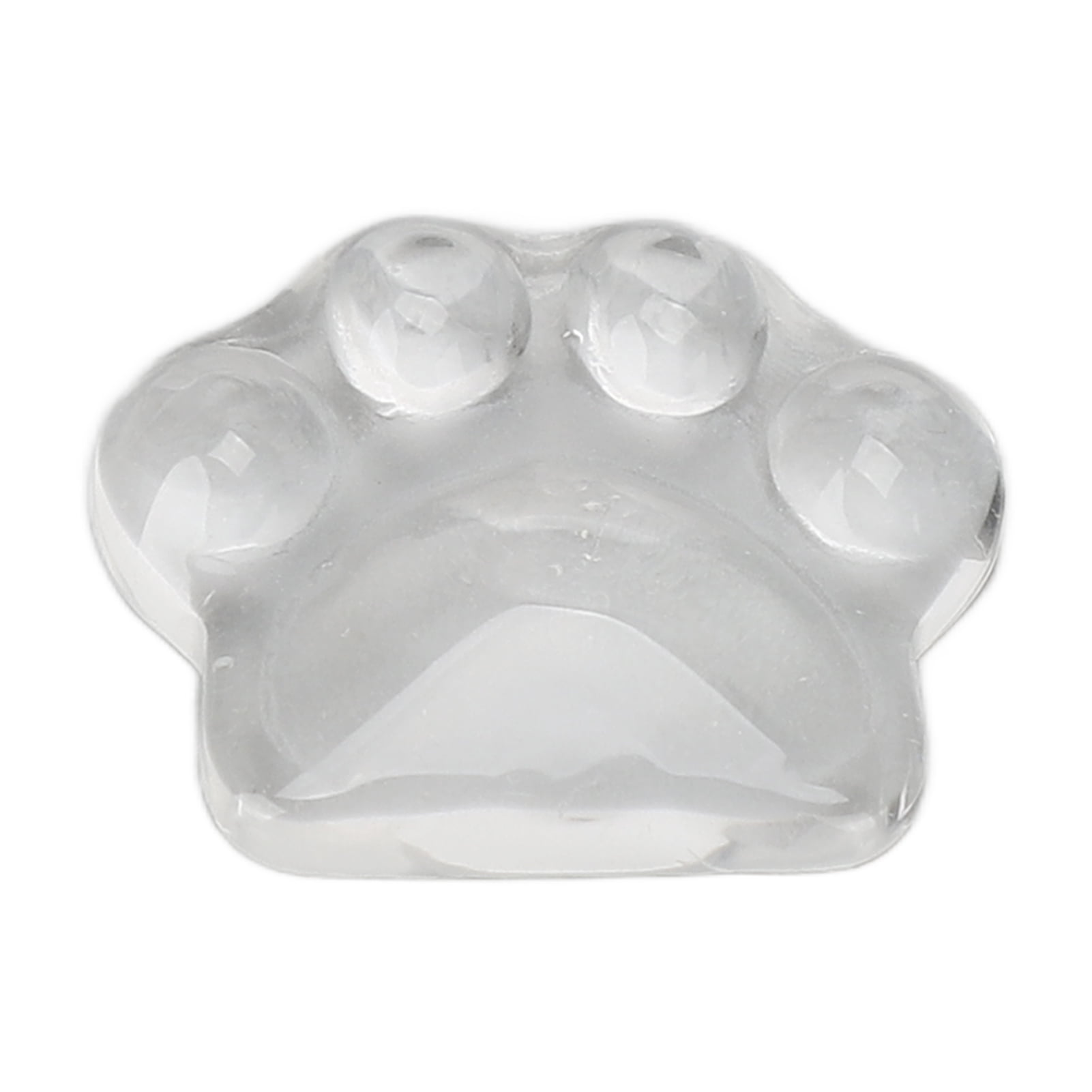 Nail Art Color Card, Cat  Shaped Nail Polish Color Card Glass Transparent  for Nail Artist for Nail Salon