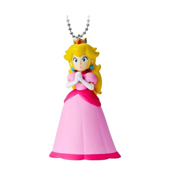 Super Mario Shokugan Collection Vol. 2 Princess Peach Mascot Charm Figure