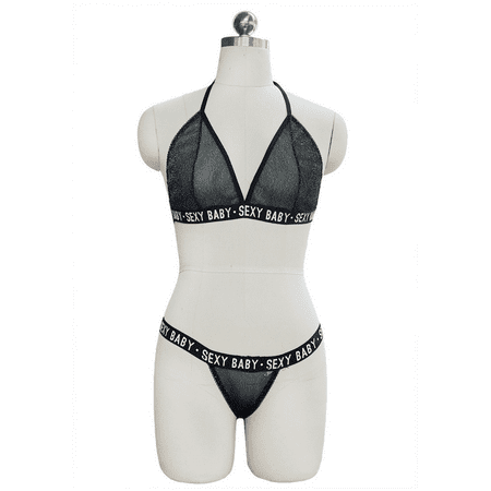 

Pybcvrrd Women Lingerie Sets Bra + G-string Nightwear Babydoll Underwear