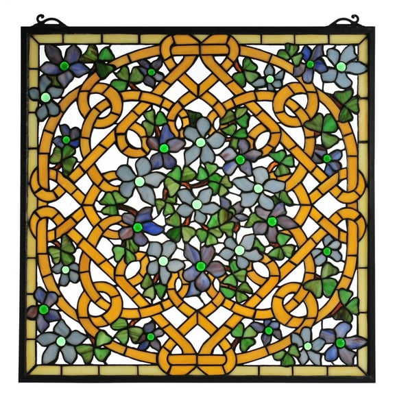 Shamrock Garden Window Panel
