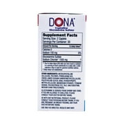 (2 pack) DONA Crystalline Glucosamine Sulfate 60 Caplets