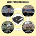thumbnail image 4 of Chok 7 Sizes | PE Pool Liner | Leak-Proof Plastic Film | Waterproof Pool Liner | Pond Liner | Suitable for | Swimming Pools | Fish Ponds | Waterfalls | Smooth Surface Padding | Flexible L, 4 of 4