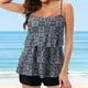 thumbnail image 2 of Gibobby Conjunto de Bikini para Mujer para mujer, trajes de baño para mujer, trajes de baño con Control de barriga, Tops de dos piezas con parte inferior(Negro,G), 2 of 5