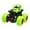 Green 2D3, variant on Wuztai Four-Wheel Drive Off-Road Vehicle, Simulation Model Toy Car for Children, Pull Back Inertia Motion Car