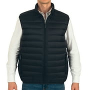 Alpine Swiss Clark Mens Puffer Vest Down Alternative Water Resistant Packable Outerwear Zip Up Pockets Warm Versatile Layer