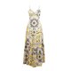thumbnail image 1 of 513-66 Maxidress amarillo multicolor Cklass 513-66, 1 of 2