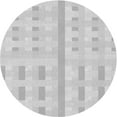 thumbnail image 1 of Ahgly Company Indoor Round Patterned Dark Gray Area Rugs, 4' Round, 1 of 1