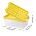 thumbnail image 3 of XYAIYT Household Food Grade PP Ice Box with Lid and Ice Shovel Easy Demoulding Ice Making Set for Refrigerators Includes Ice Tray Storage Box and Shovel for Convenient Use, 3 of 3