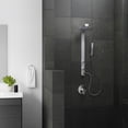 thumbnail image 5 of Splash 8-in Rain Showerhead Shower System with 2-Body Jets and Handshower Silver, 5 of 5