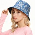 thumbnail image 5 of Custom All-Over Print Bucket Hat, Personalized Acrylic Fisherman Hat, Soft and Warm Casual Outdoor Cap for Daily Wear, 5 of 6