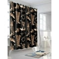 thumbnail image 3 of Cowboy Boots Watercolor Style Shower Curtain, Vintage Western Desert Waterproof Shower Curtain Set with 12 Hooks Lightweight Washable Fabric Shower Curtains for Bathroom 72x84 Inches, 3 of 6