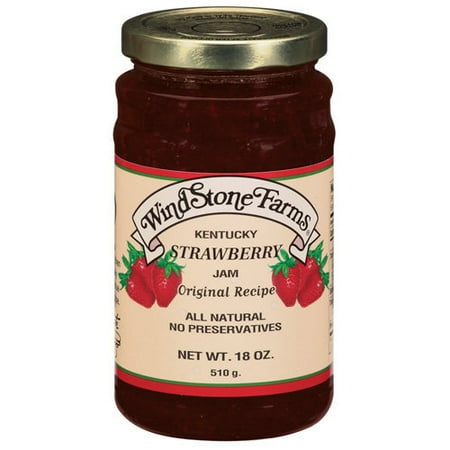 Windstone Farms Strawberry Jam 18 Oz Jar